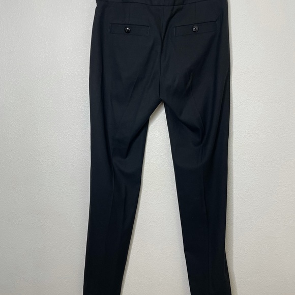 Banana Republic Logan Pants Size 2 Black Slacks Professional Business Pants - Picture 2 of 8
